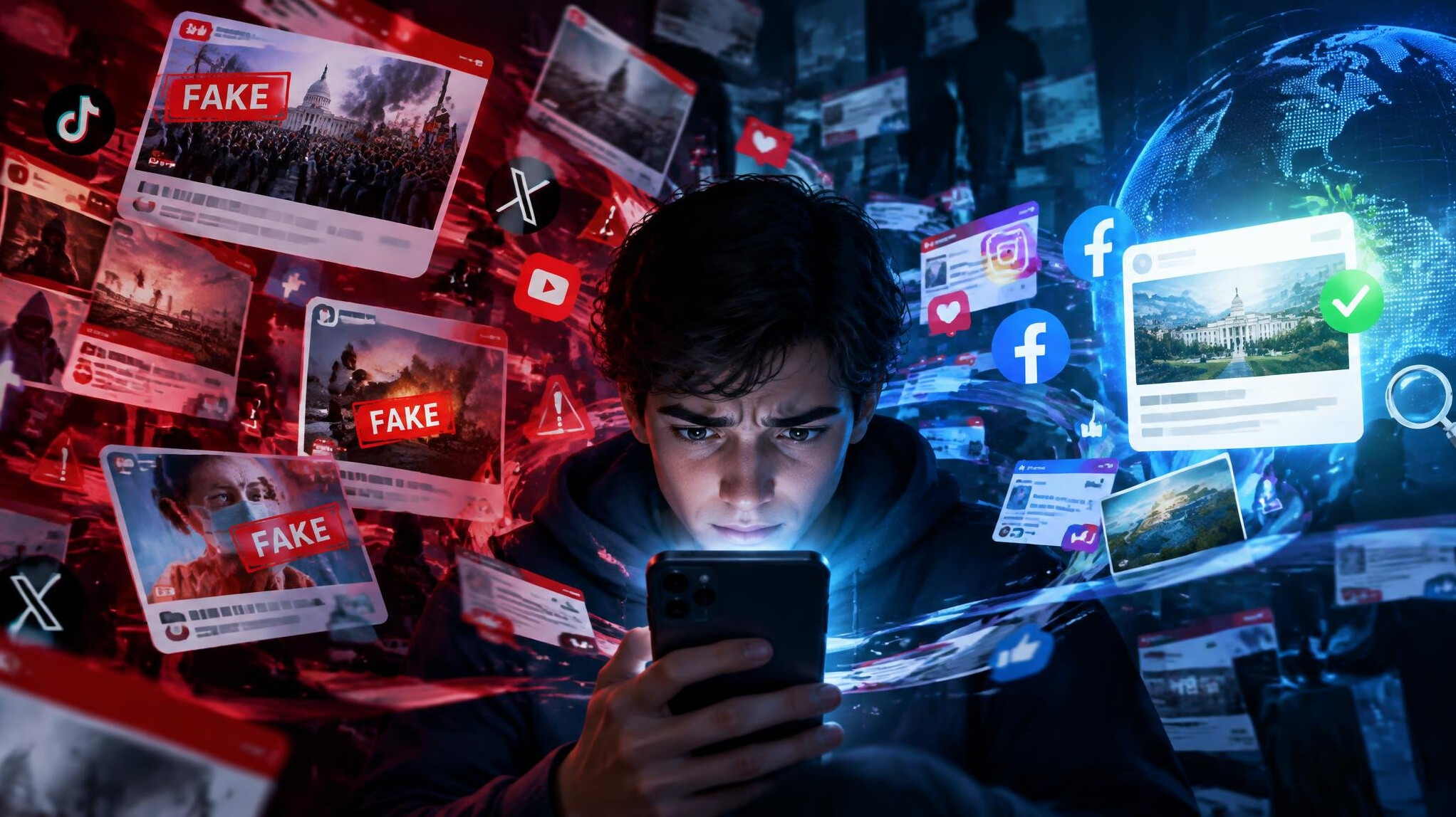 digital world chaos